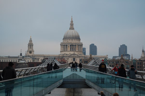 St. Paul's from Millenium Bridge